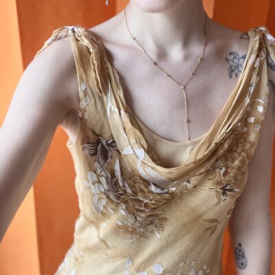 Robe à volants années 1980 taille 38-40 – Image 6