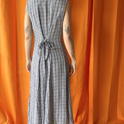 Robe à carreaux années 1990 taille 38 à 42 – Image 4