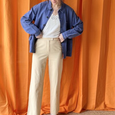 Pantalon beige années 1990 taille 34