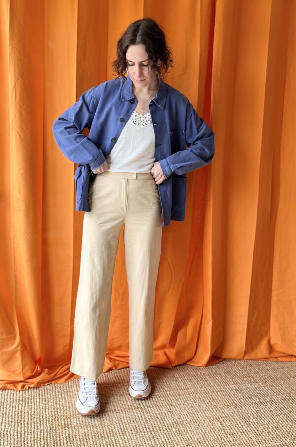 Pantalon beige années 1990 taille 34