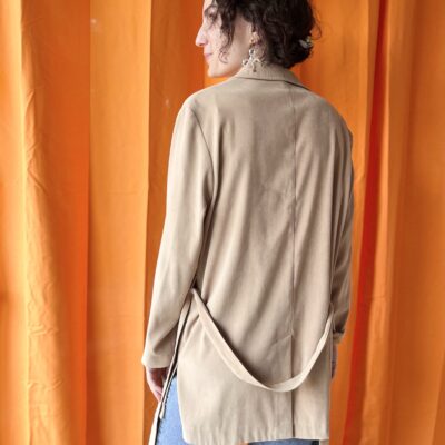 Veste en suédine années 80 taille 36 à 42 – Image 3