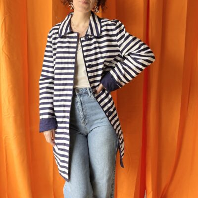 Veste coton réversible années 2000 taille 36 à 40 – Image 2