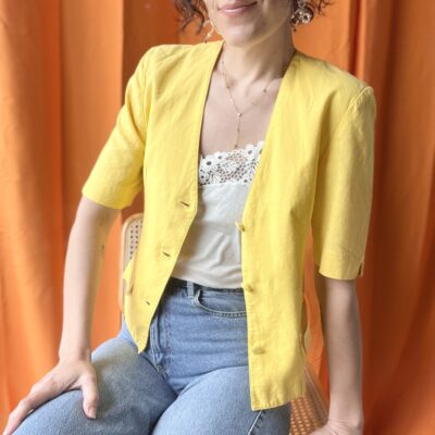 Top Camaïeu années 80 taille 36-38 – Image 3